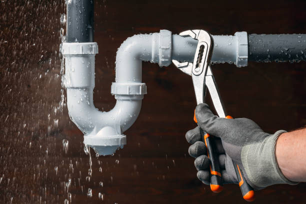 Professional Sewer Line Repair technician working in Austerlitz, NY